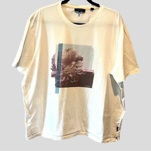 Ted Baker Mens Photo Image T-Shirt size 6 (2XL)